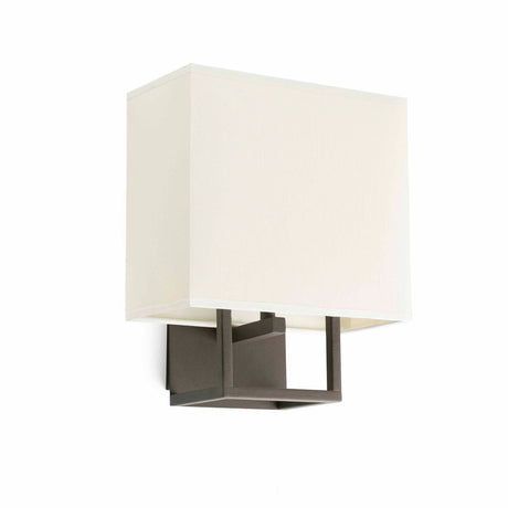 Wall light VESPER Brown, Beige with modern design and elegant light and shadow effects.