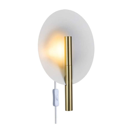 Wandleuchte Furiko mit elegantem Design und sanfter Lichtreflexion, ideal für Flur oder Schlafzimmer.