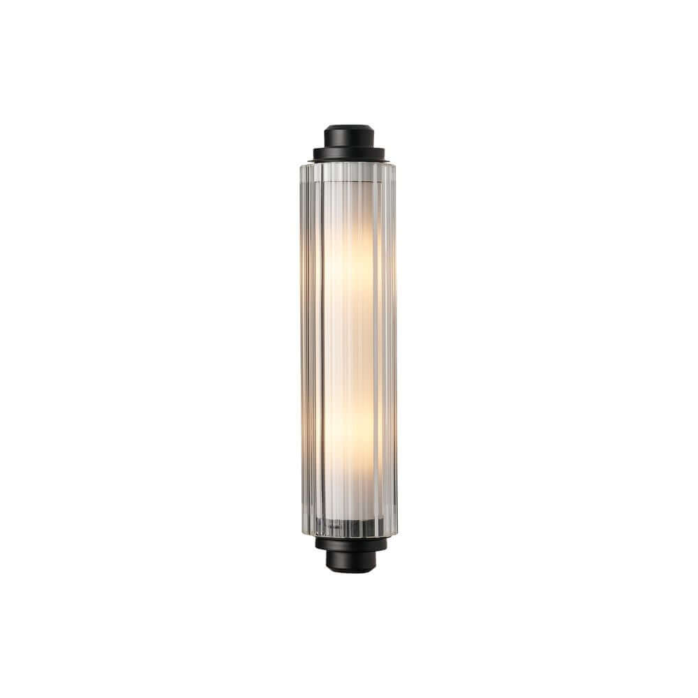 Wandleuchte Nimal Double IP44 mit klaren Gläsern und elegantem Design für Innen- und Außenbereiche.