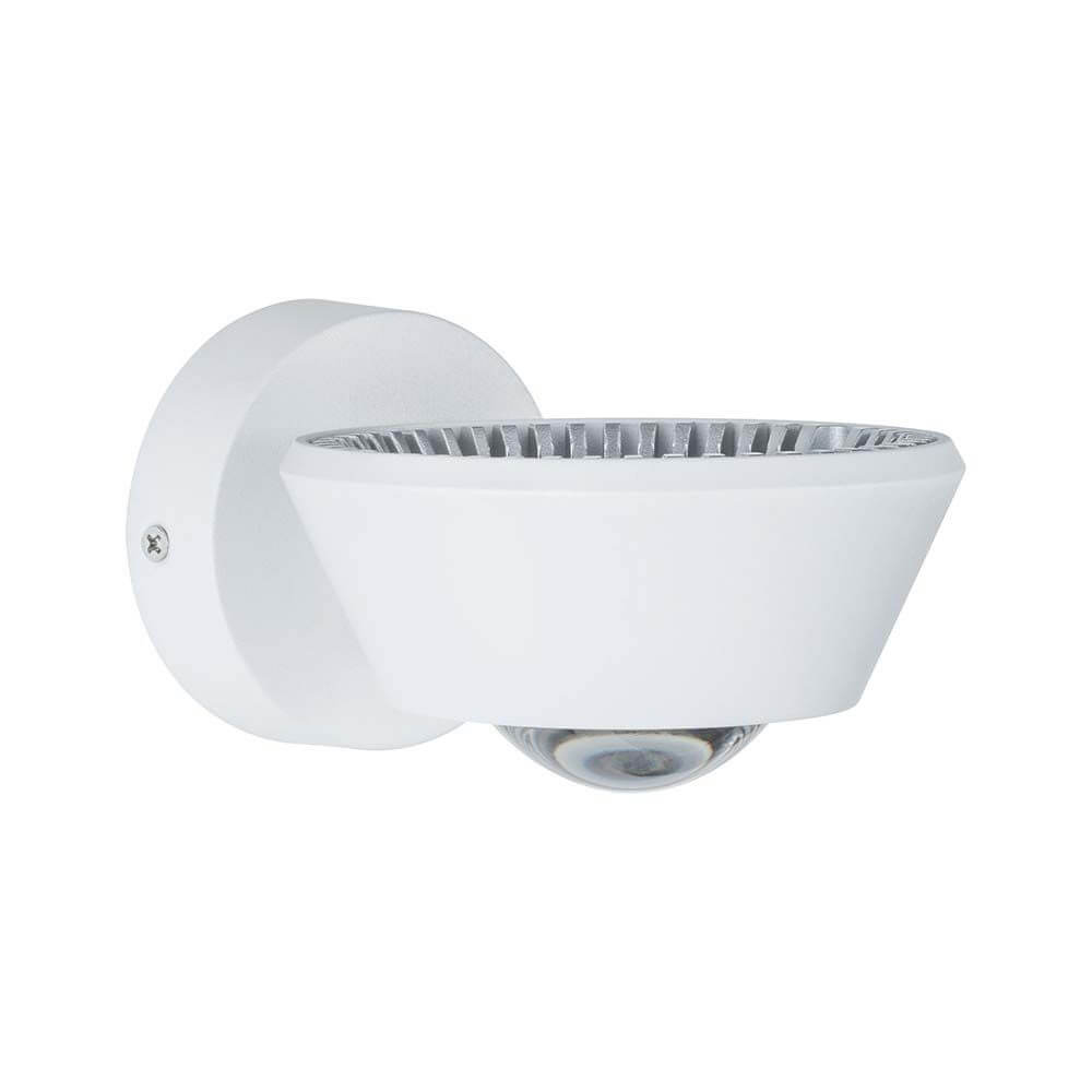 Wandleuchte Sabik IP44 LED Dimmbar 13W Weiß 230V mit dekorativem Lichtdesign