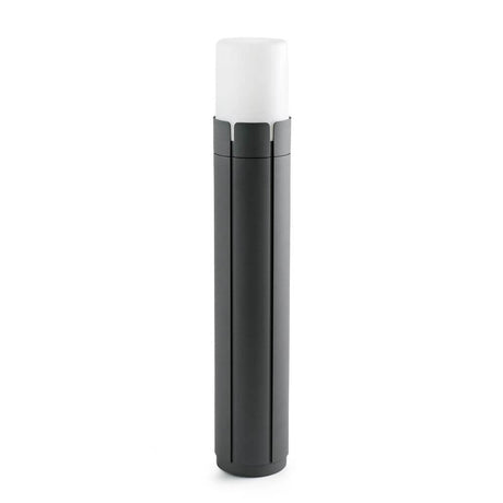TRAM path light 63cm IP65 Dark gray in a stylish design for outdoor use.