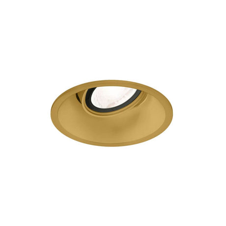 Einbauleuchte Deep Adjust 1.0 in elegantem Gold, ideal für akzentuierte Beleuchtung und modernes Design.