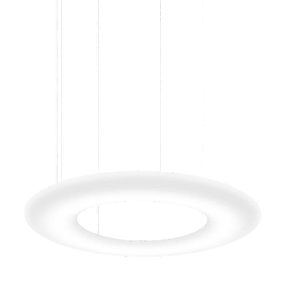 LED Ringlampe Gigant 10400lm Kaltweiß - elegante und dimmbare Hängelampe in Kaltweiß.