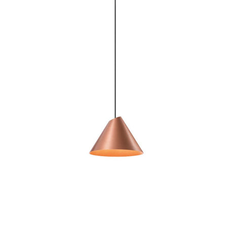 LED-pendellampe Shiek S 620 lm gullfarget, kobber – smakfull pendellampe med moderne design.