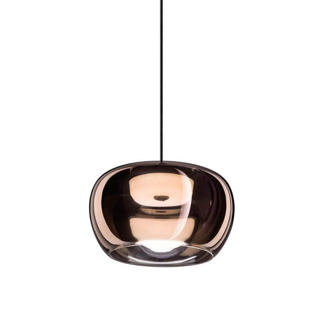 LED-hengelampe Wetro 2.0 400 lm kobber – elegant design, uten baldakin, ideell for moderne interiører.