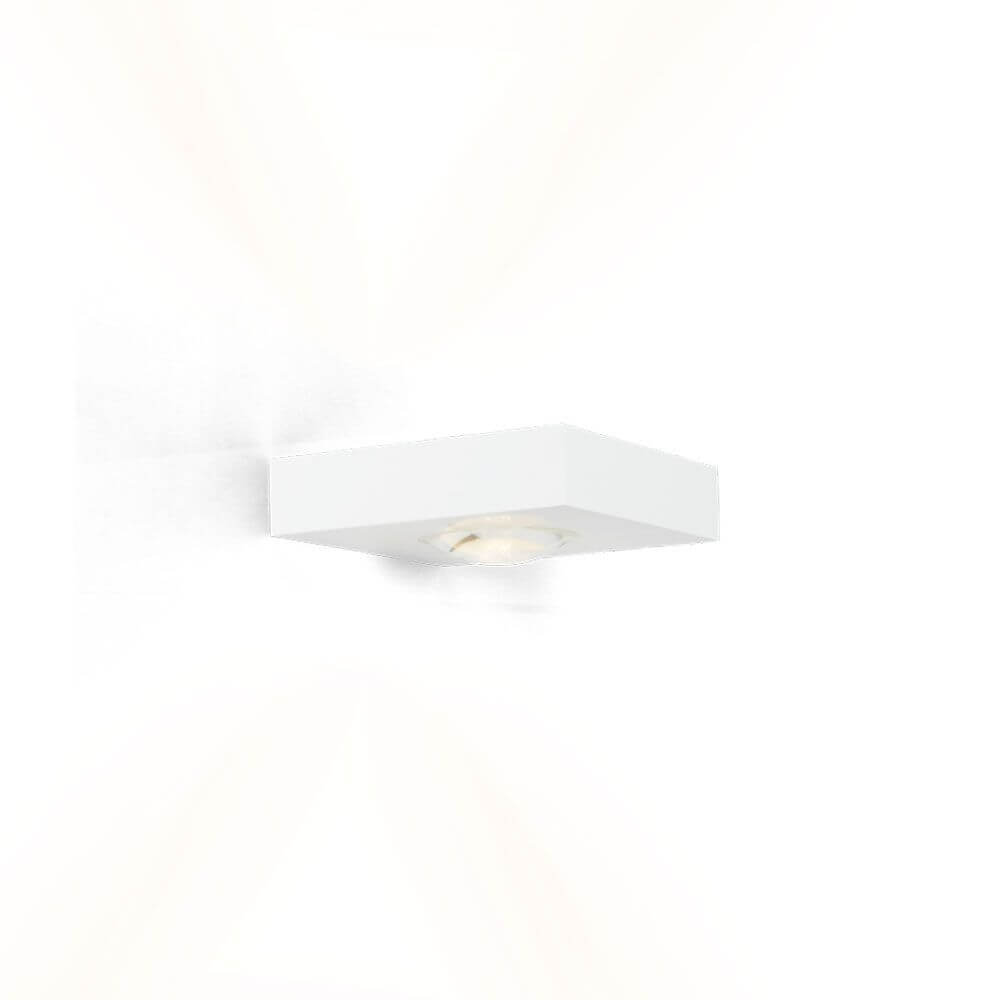 Wandleuchte Leens 2.0 Weiß in modernem Design, erzeugt Up&Down-Lichteffekte für jeden Wohnraum.