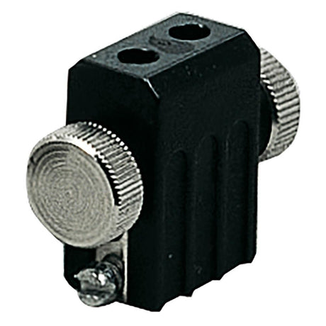 Wire System L&E lamp holder cable systems socket G4 black - bracket for halogen cable systems in black.