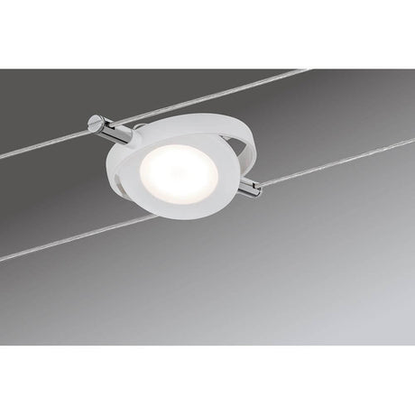 Wire Systems DC LED Set RoundMac 4x4W Weiß 12V DC 30VA - modernes LED Seilsystem für individuelle Lichtlösungen.
