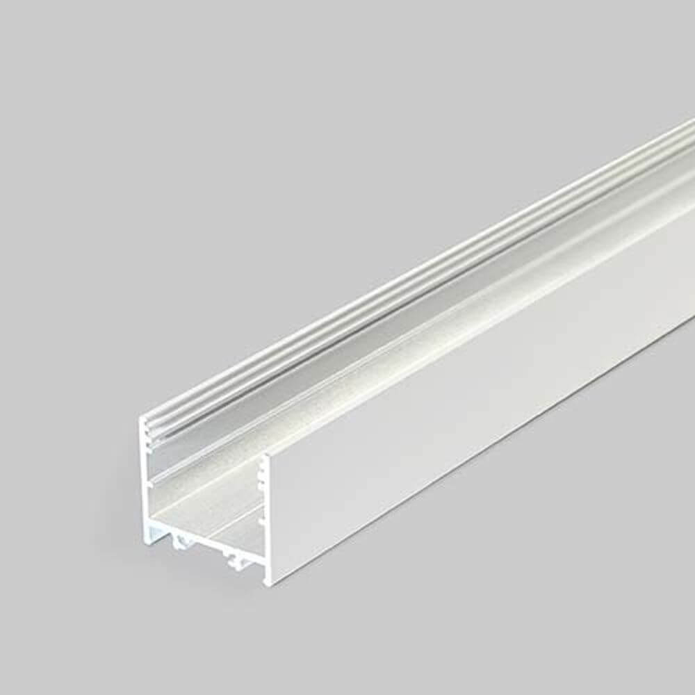 XXL Struttura Profilo 200 cm bianco senza copertura per strisce LED