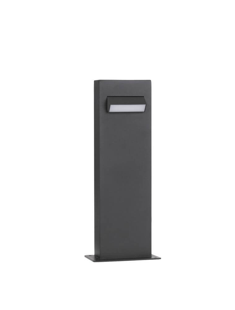 Zelda LED Außenwegeleuchte 1-flammig 3000K Schwarz IP65 - moderne Gartenbeleuchtung aus Aluminium