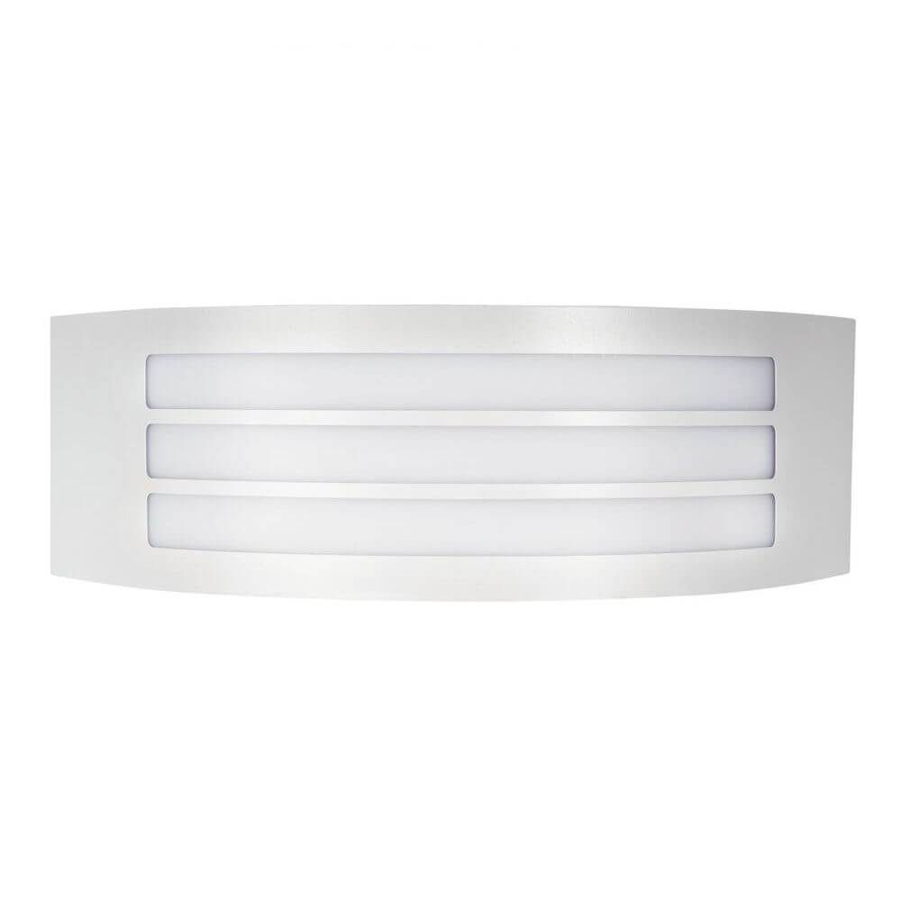 Zenith Außenwandleuchte E27 Cover mit Streifen IP44 in modernem Design, ideal für Außenbereiche.