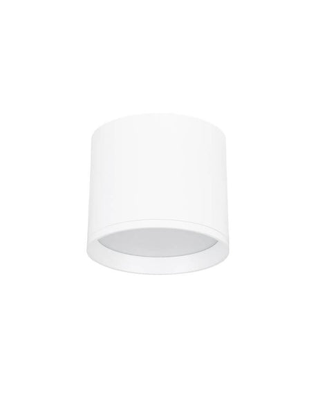 Ziaza LED ceiling light Ø 10cm 3000K in white design for modern room lighting.