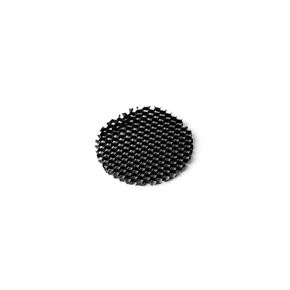 Honeycomb-tilbehør for 3-fase skinne-/spotlights STAN, svart, rundt svart gitter