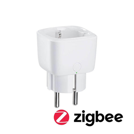 Zwischenstecker Smart Home Zigbee, kompakter Smart Plug für die Steuerung von Leuchten über Zigbee.
