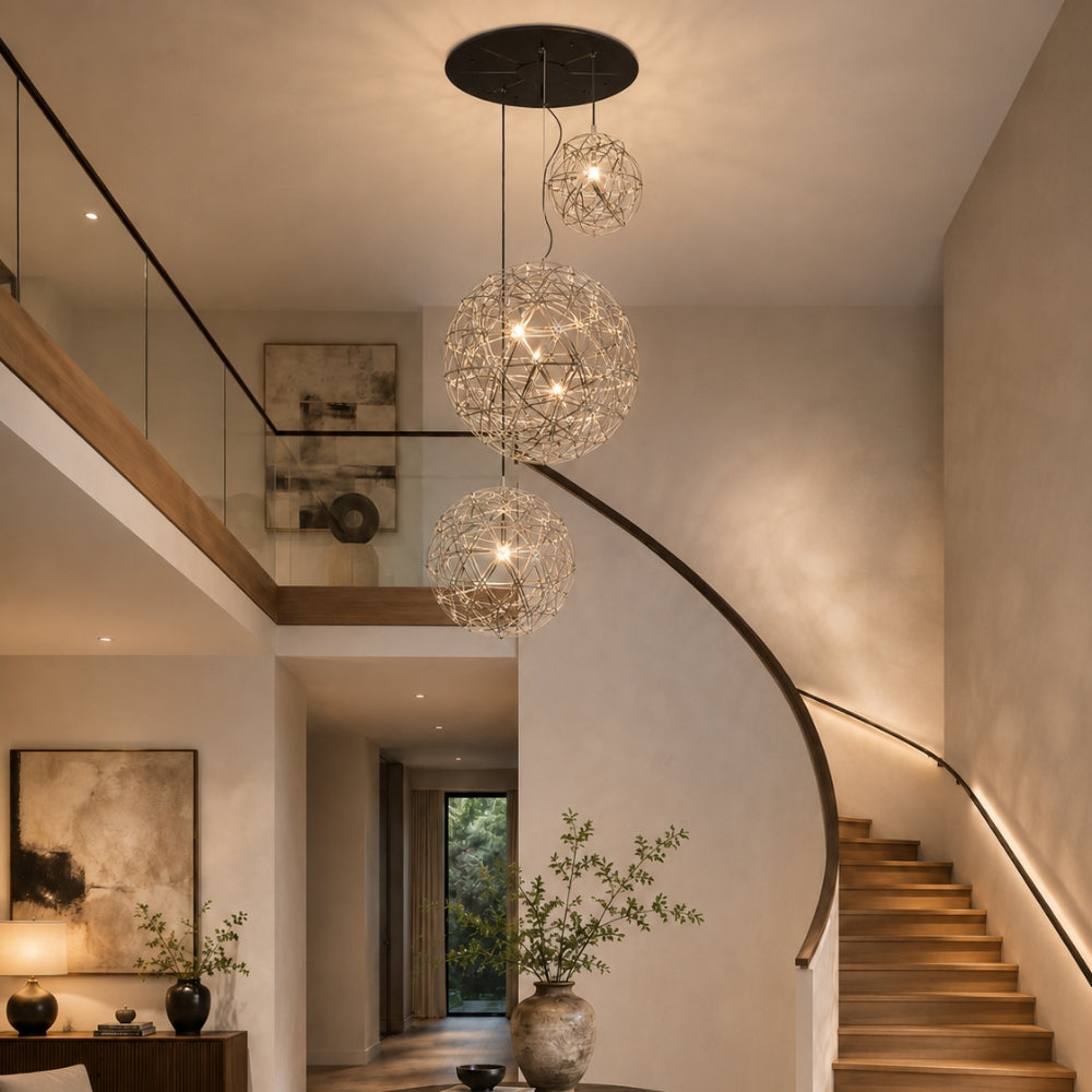s.luce Atom XL Combinaison de lampes à suspendre Modular