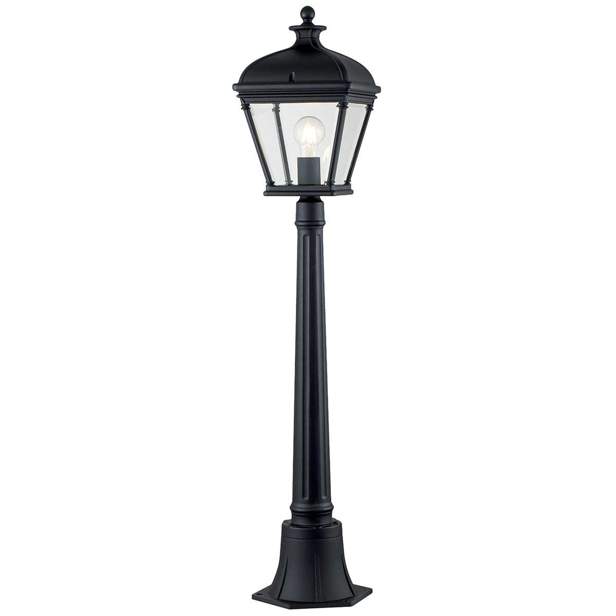 Lampada da base Bayview 1 luce IP44 Nero 104cm (1)