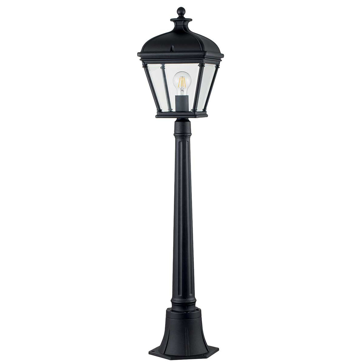 Lampada da base Bayview 1 luce IP44 Nero 104cm (5)