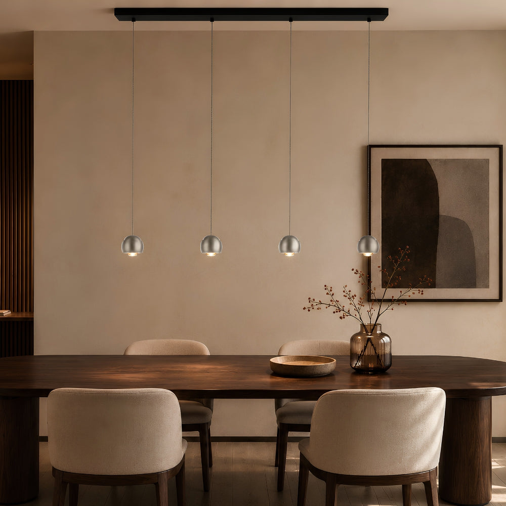 s.luce Beam LED pendellampe til spisebord i bjelkeform 120 cm