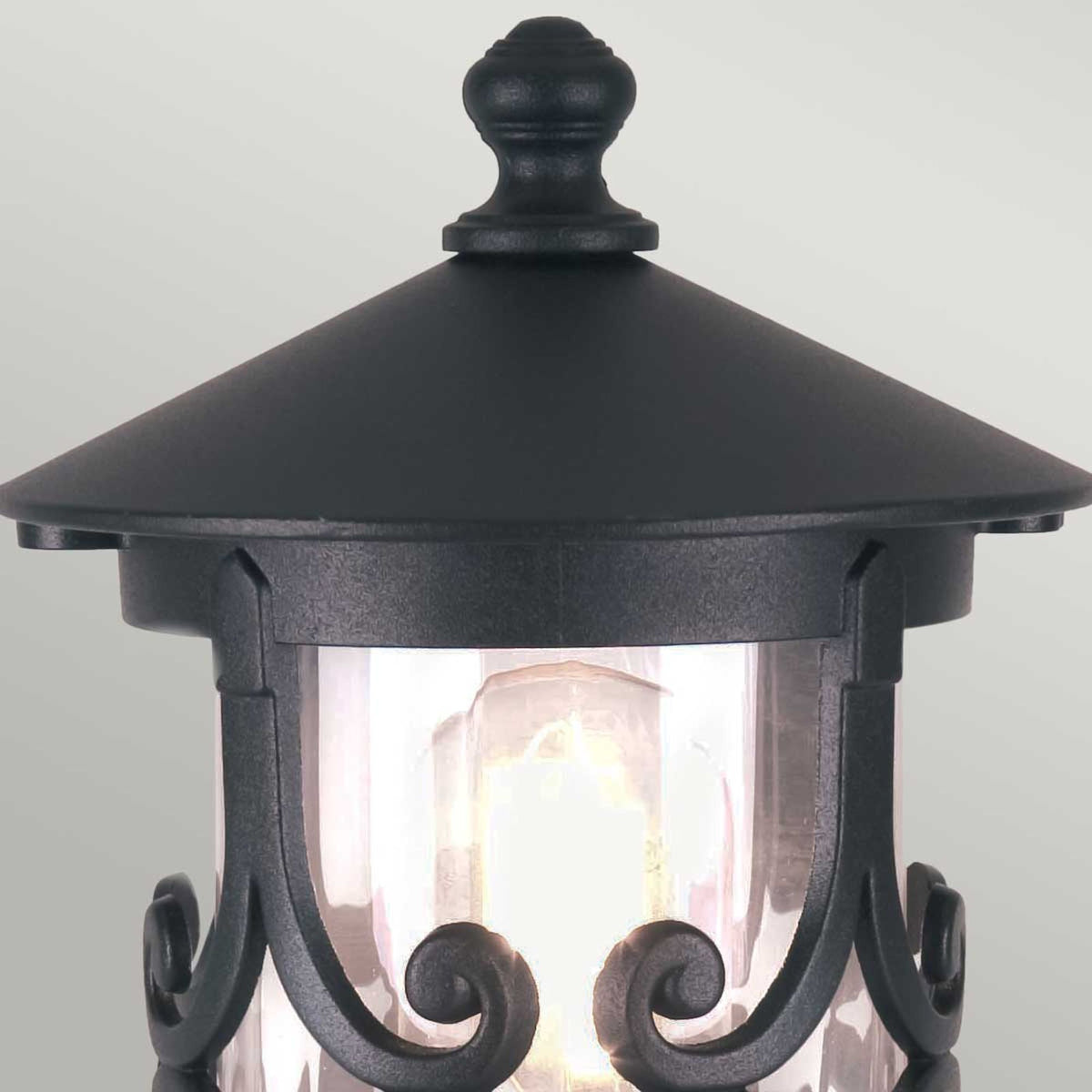 Lanterne de socle Hereford 1 lampe Noir (2)