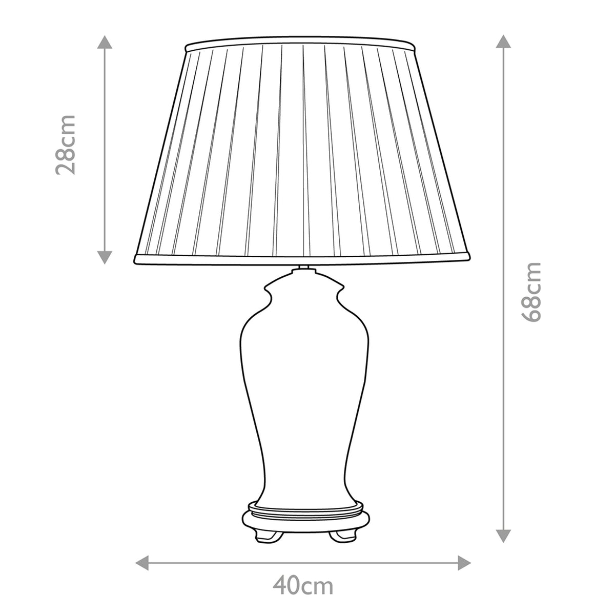 Candeeiro de mesa Sashi 1 luz Verde (6)