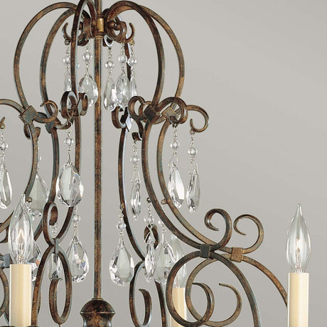 Kronleuchter Chateau 6-flammig Bronze Ø64cm (2)