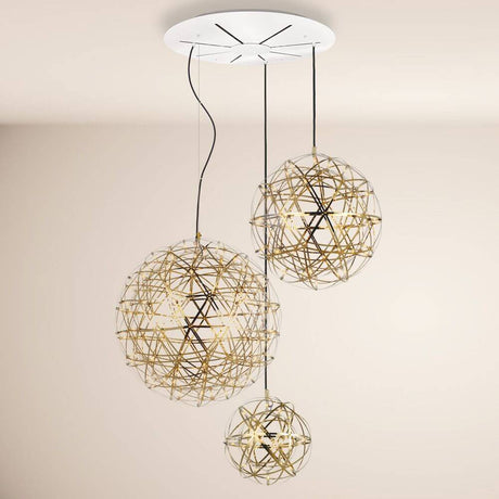s.luce Atom XL pendant light combination Modular