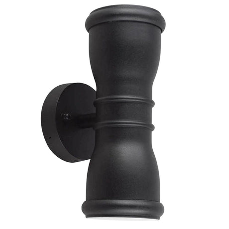 Außen-Wandlaterne Malvern 2-flammig IP44 Schwarz (1)