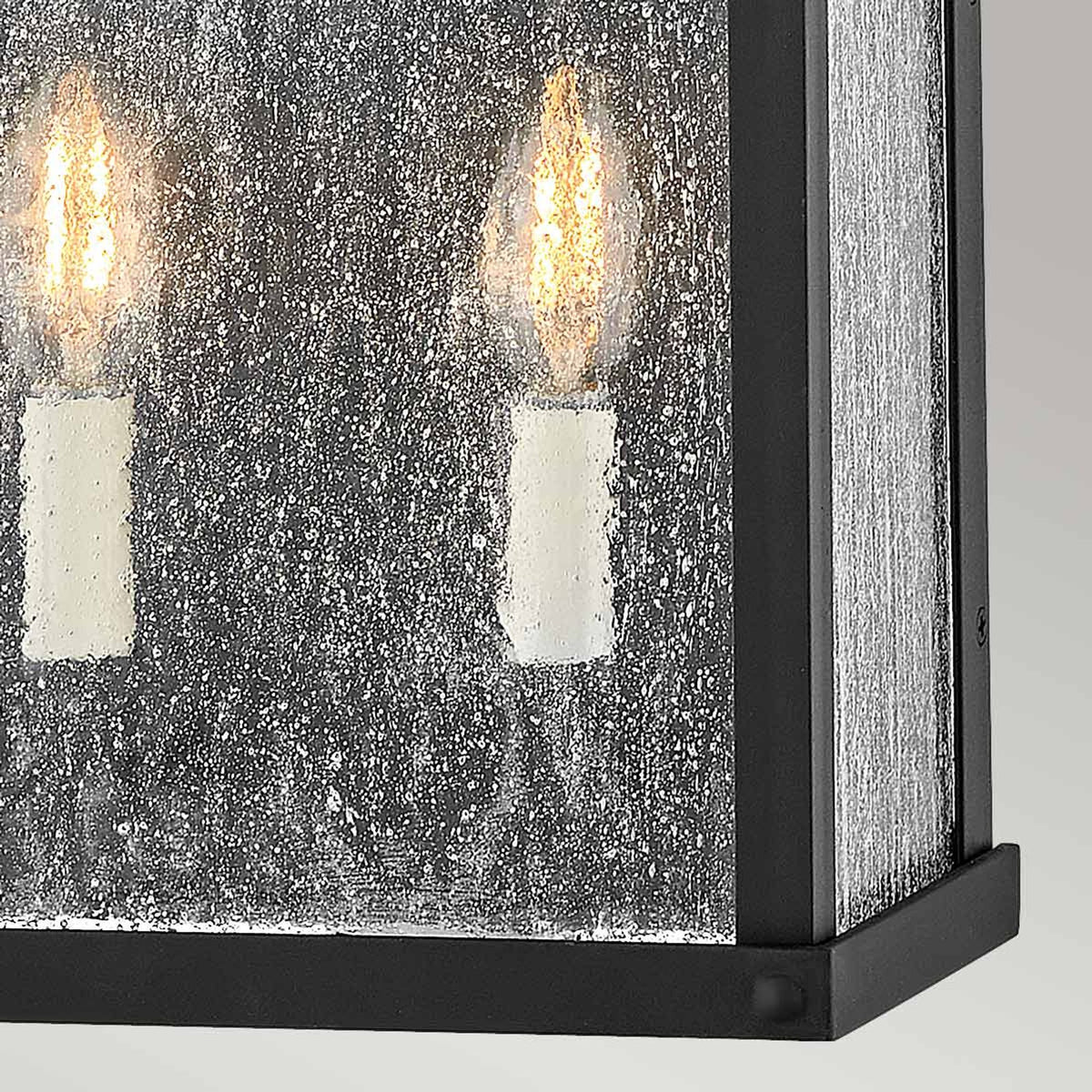 Aplique de exterior Beacon Hill de 2 luzes IP44 Museum Black (4)