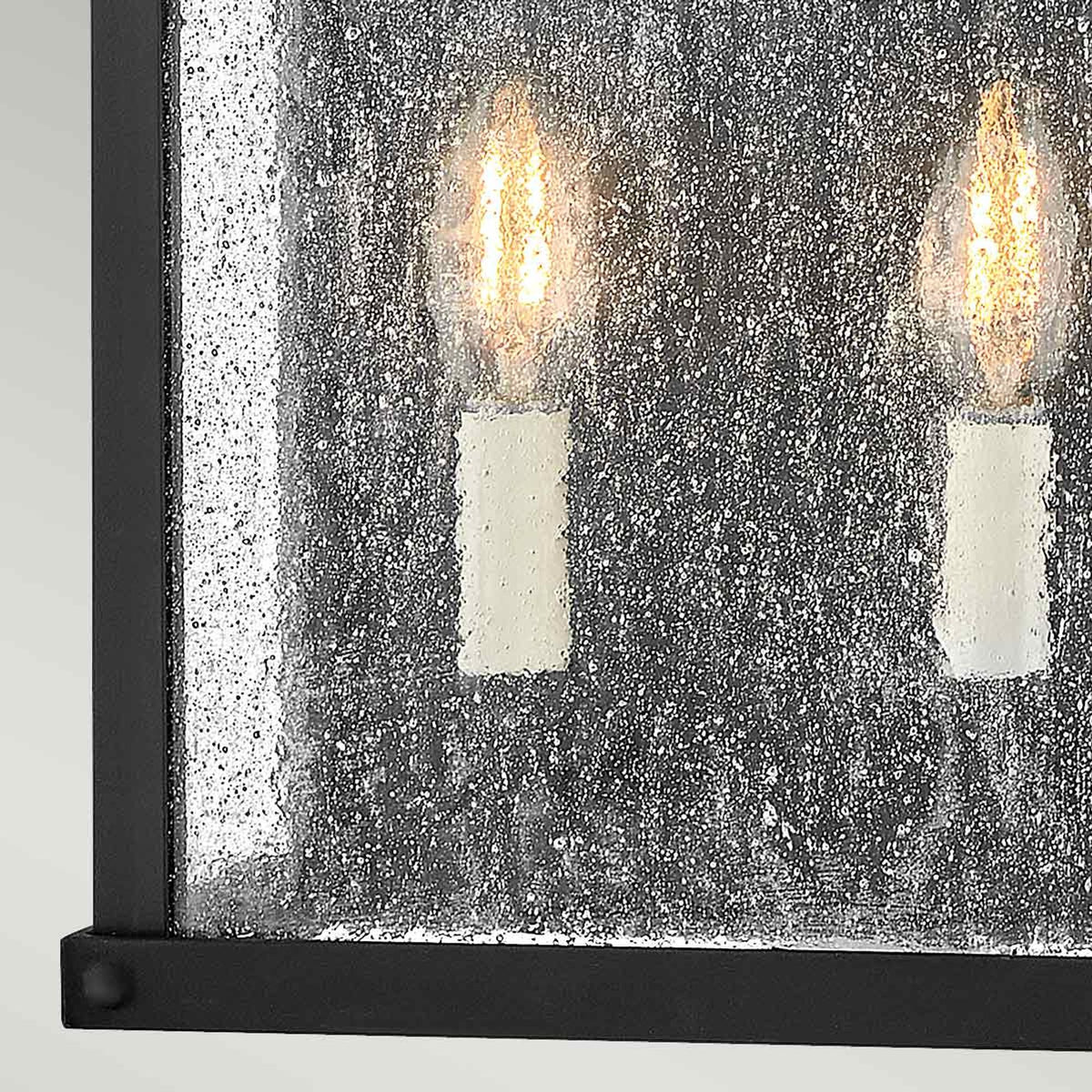 Aplique de exterior Beacon Hill de 2 luzes IP44 Museum Black (5)