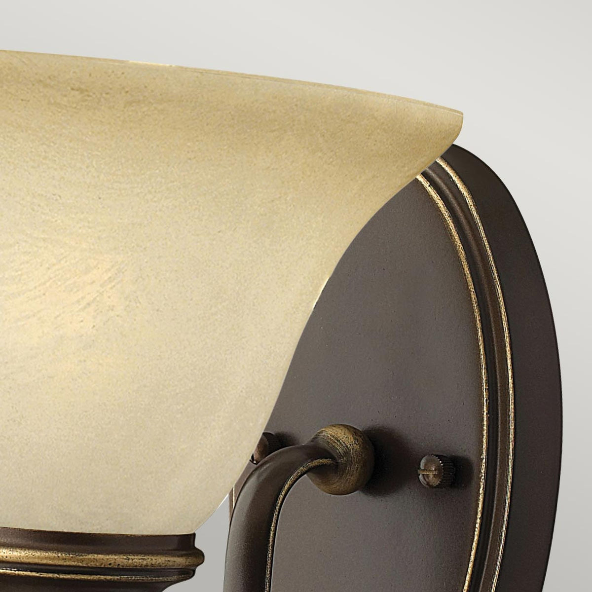 Wandleuchte Cello 1-flammig Bronze Ø 22cm (2)