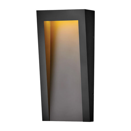 LED-Außenwandleuchte Taper 1-flammig IP44 Schwarz Ø18cm (1)