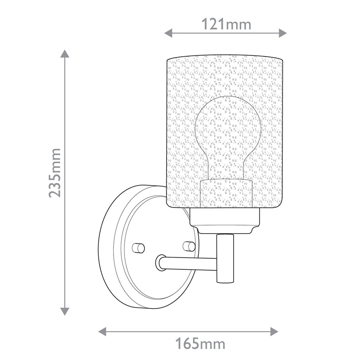 Wandleuchte Winslow 1-flammig Messing Ø 12cm (11)