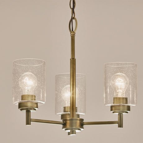 Kronleuchter Winslow 3-flammig Messing Ø 46cm (2)
