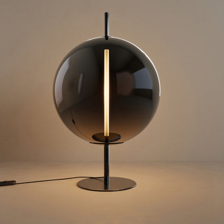 s.luce Mira LED Lampada da tavolo in vetro di design 55 cm