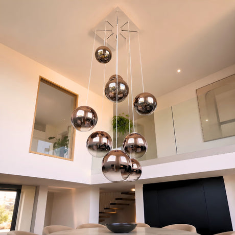 s.luce Modulaire 80 XL Meervoudige hanglamp baldakijn
