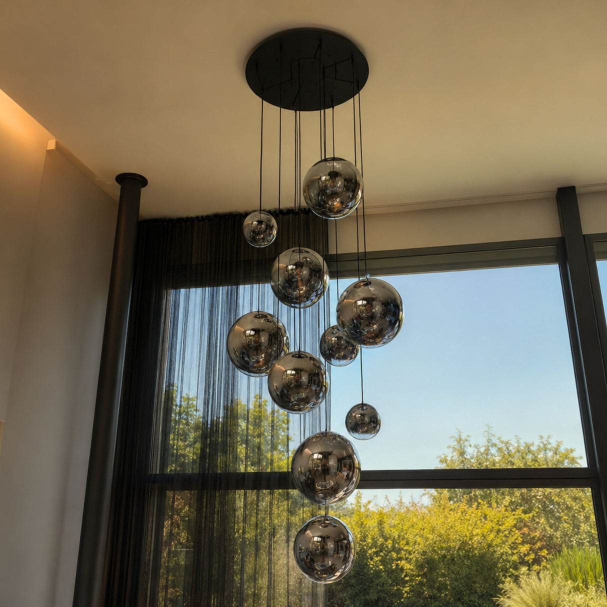 s.luce Orb gallery lámpara 8 luces modular