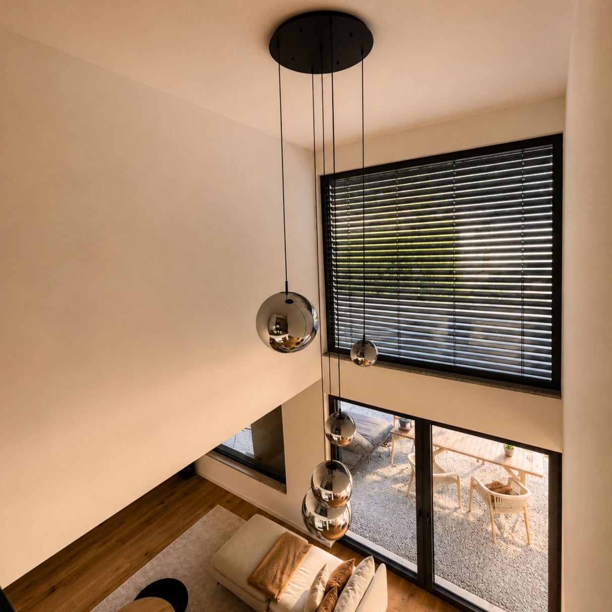 s.luce Orb Lampe de galerie à 5 flammes Modular