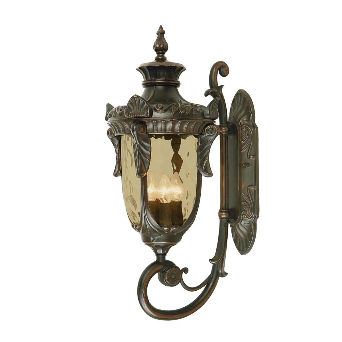 Wall light Philadelphia 3-light Bronze 26x31cm (1)