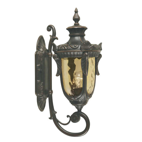 Wandleuchte Philadelphia 1-flammig Bronze 19x27cm (1)