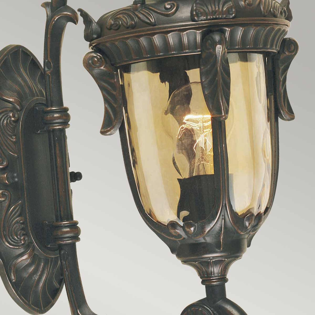 Wandleuchte Philadelphia 1-flammig Bronze 17x24cm (4)
