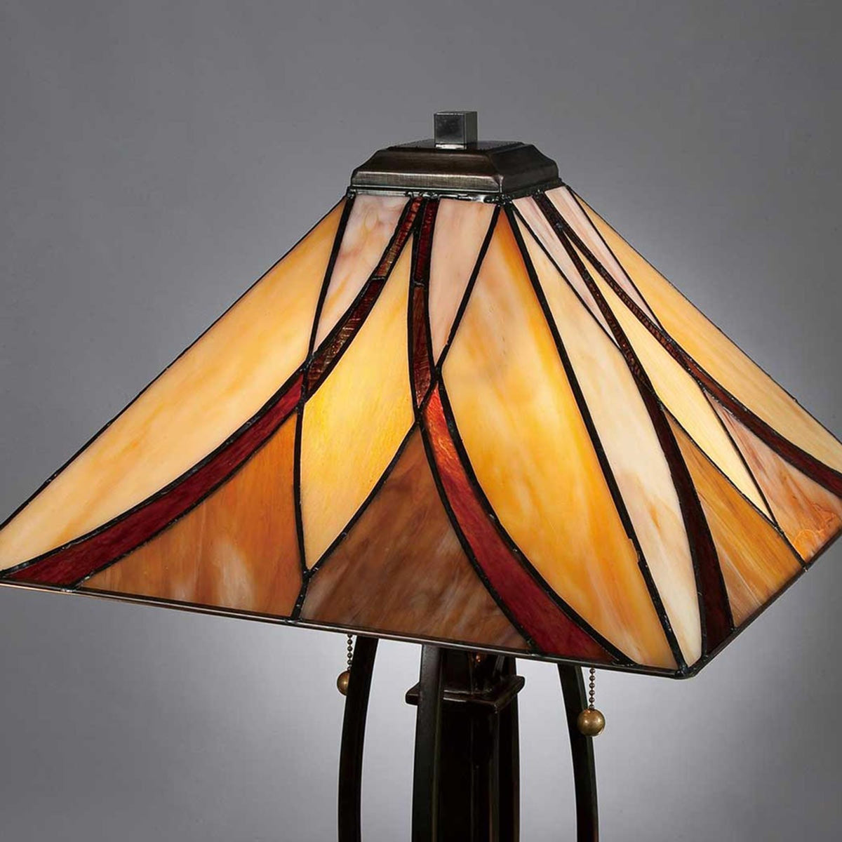 Tischleuchte Asheville 2-flammig Bronze (4)