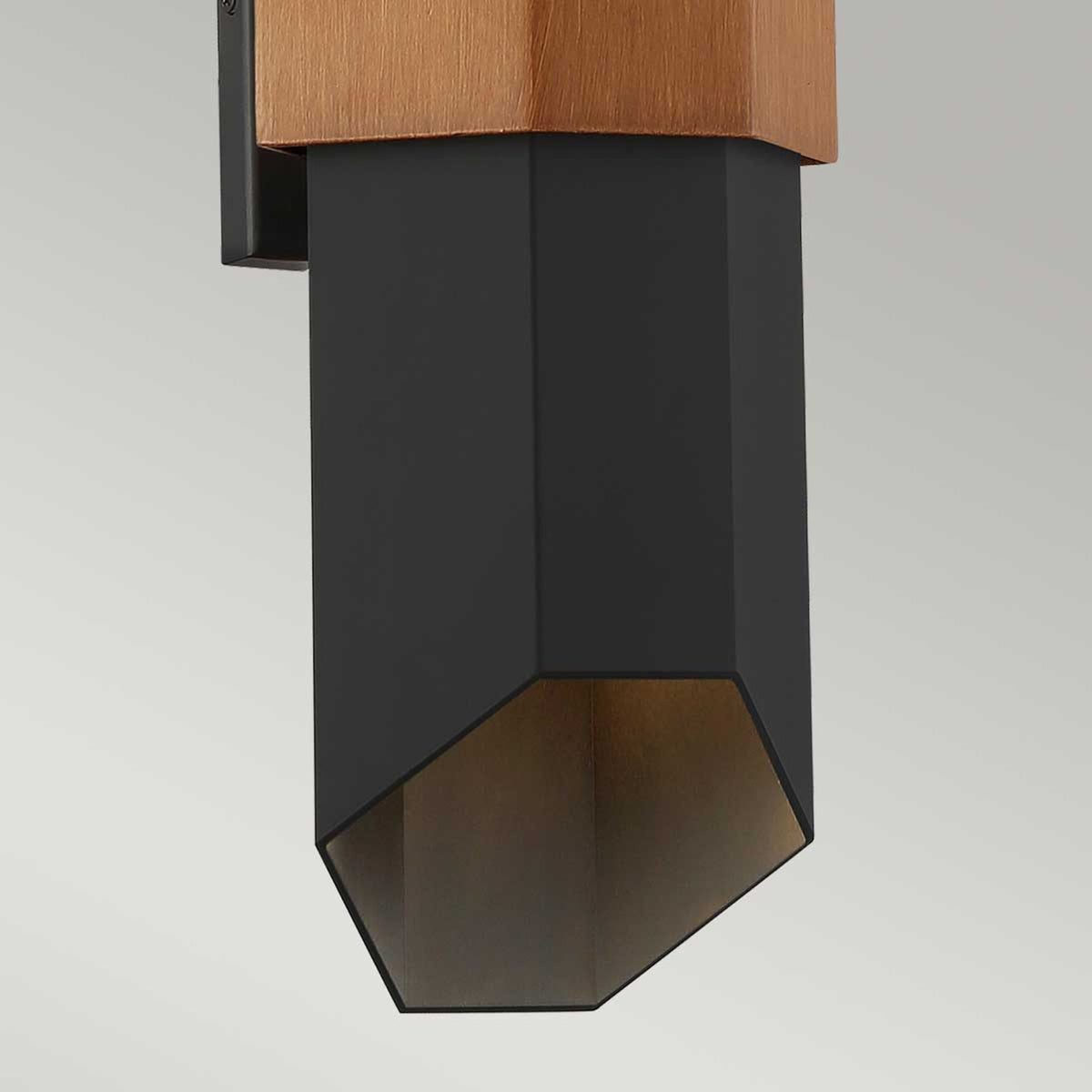 LED-Außenwandleuchte Chasm 2-flammig IP44 Schwarz (5)
