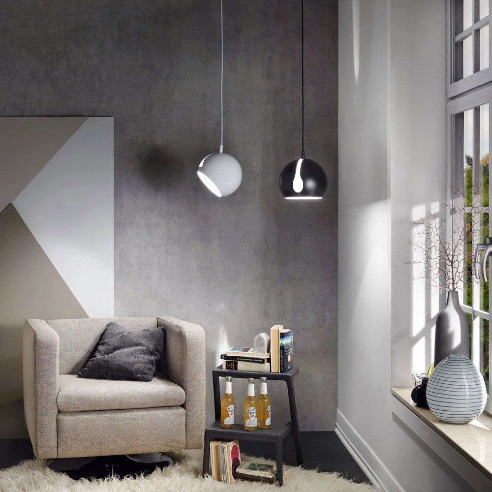 s.luce Ball gallery light replaceable shade 5m suspension