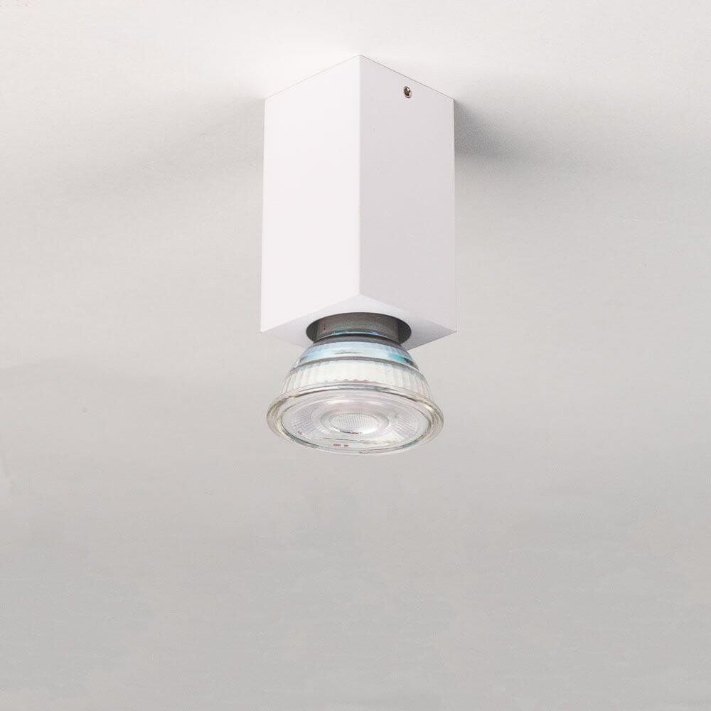 s.luce Bloc Mini surface-mounted ceiling light 4x4cm