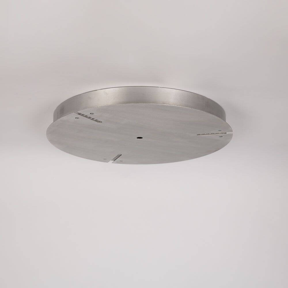 Premium Baldachin Ø 60cm für zentrische Aufhängung, ideal für s.luce Made Pendelleuchten.