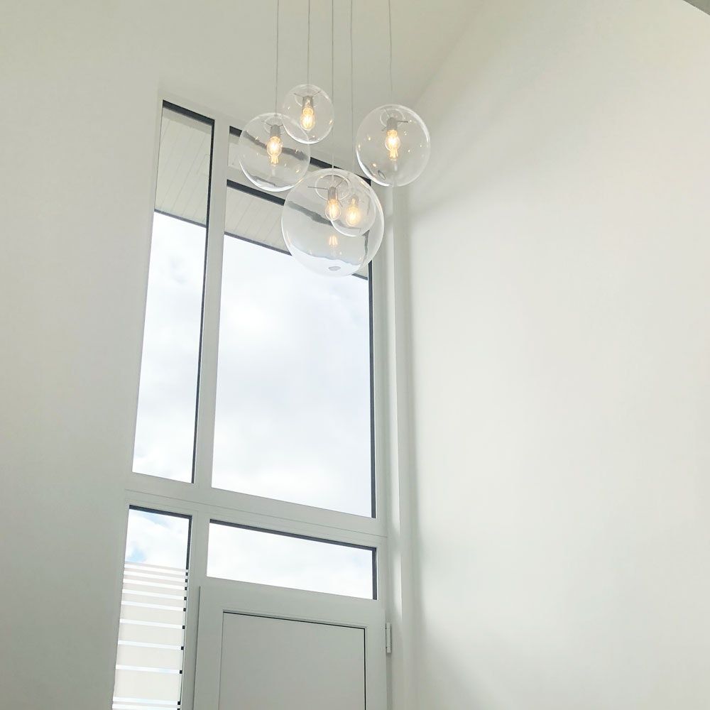 s.luce Luminaire de galerie Orb à 3 ou 5 flammes Modular Baldaquin