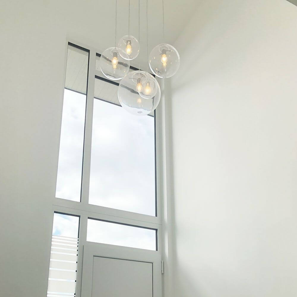 s.luce Orb gallery light baldacchino modulare a 3 o 5 luci