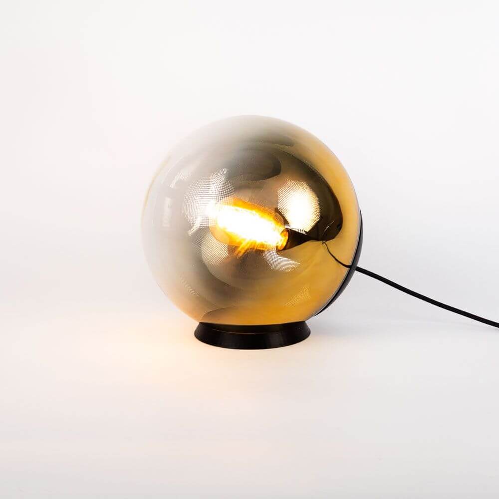 s.luce Progress glass globe table lamp