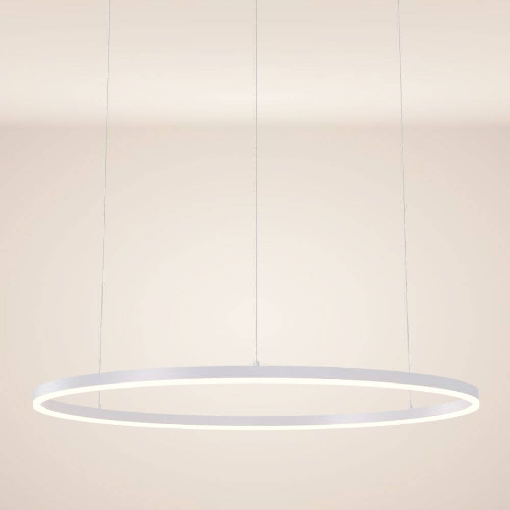 s.luce Lampada a sospensione ad anello LED Ø 100 cm