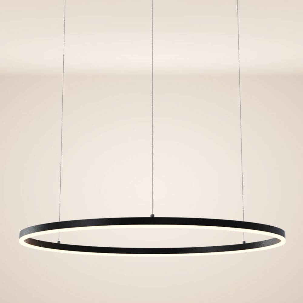 s.luce LED Ring Lampe à suspendre Ø 100cm
